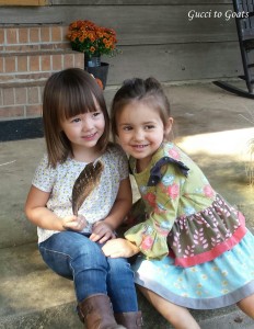 How cute are these girls?! 